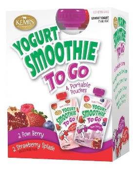 YOGURT AND YOGURT SMOOTHIES IN PORTABLE POUCHES YOGURT AND YOGURT SMOOTHIES IN PORTABLE POUCHES