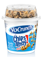 YOGURT WITH CHOCOLATE CHIP COOKIES YOGURT WITH CHOCOLATE CHIP COOKIES