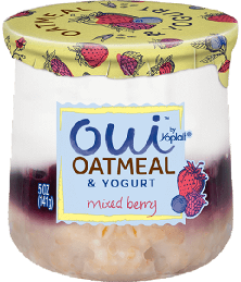 Oui by Yoplait Oatmeal & Yogurt