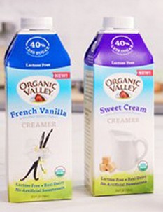 Organic Valley Creamer, Soy, French Vanilla, Creamers