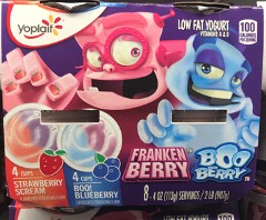 Yoplait Franken Berry and Boo Berry