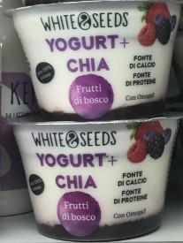 White & Seeds Yogurt Chia.